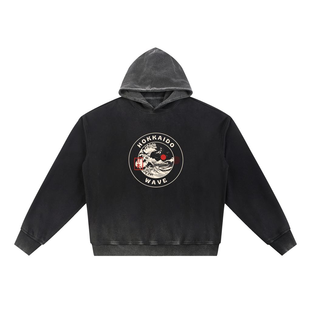 Hokkaido Wave Hoodie
