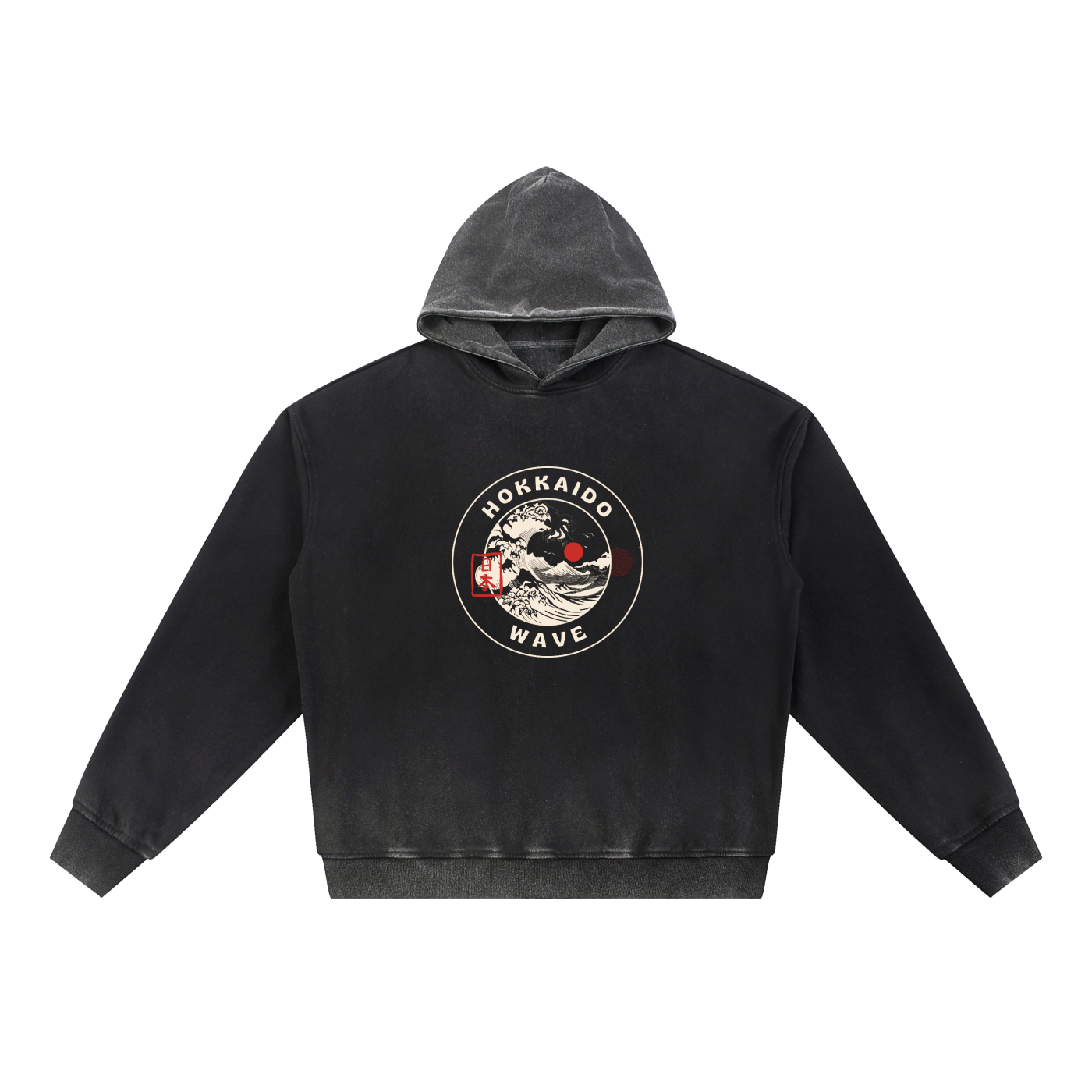Hokkaido Wave Hoodie